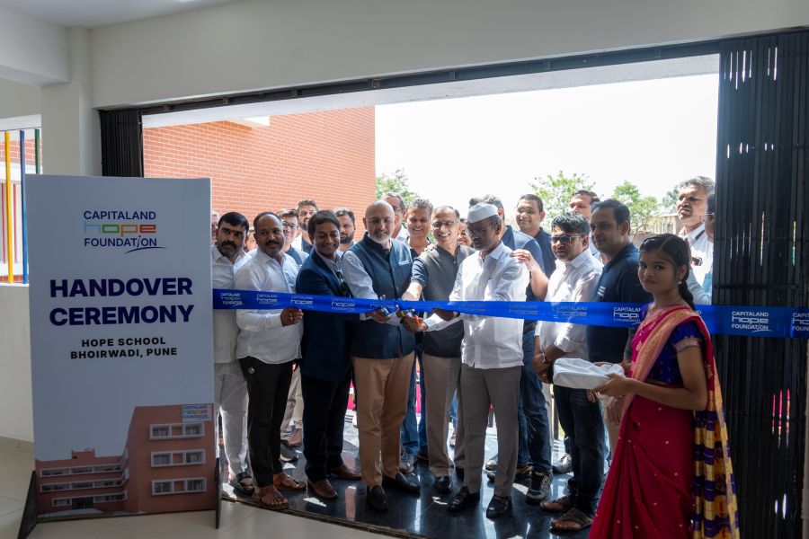CapitaLand Expands Hope School Programme in Pune, Capacity Crosses 1,400 Students